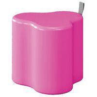 Pouf trèfle LudiKid H. 35 cm  rose 3333-Manutan Expert - Image principale