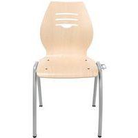Chaise coque bois Java 4 pieds - Manutan Expert thumbnail image 5