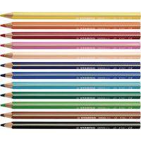Etui carton x 12 crayons de couleur STABILO GREENtrio thumbnail image 2