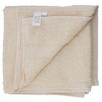 Lot 10 serviettes éponge 500 g/m² 50 x 100 cm Ivoire - Image principale