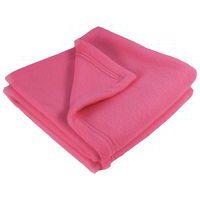 Lot 10 couvertures polaires 250 g/m² 100 x 150 cm Fuchsia - Image principale