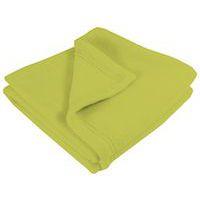 Lot 10 couvertures polaire pour couchette 72 x 140 cm Anis - Image principale