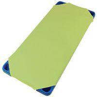 Lot 10 draps plat couchette éponge 55 x 130 cm Anis - Image principale