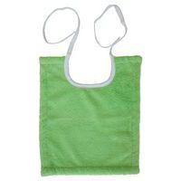 10 bavoirs lacette microfibre uni
