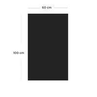 Papier peint magnétique repositionnable noir 1x0.6m ferflex - Image principale