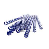 Peigne à relier 6 mm (100 pièces) - Bleu - Image principale
