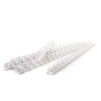 Peigne à relier 10 mm (100 pièces) - Blanc - Image principale
