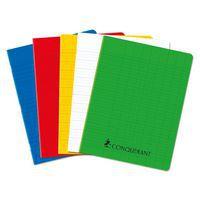 Cahier agrafé 24 x 32 cm 96p séyès 70g PP - Conquérant - Image principale