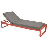 Bain de soleil Bellevie coussin taupe grisé Fermob - Image principale