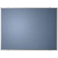 Panneau d'affichage textile Gris LxH : 120 x 90 cm - Image 2