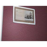 Panneau d'affichage textile Violet LxH : 90 x 60 cm thumbnail image 3