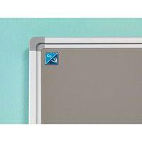 Panneau d'affichage d'intérieur - Hxl : 60x90 cms - Fond Gris thumbnail image 2