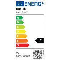 Lampe Rumbaled Led noire prise europe thumbnail image 6