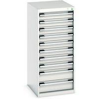 Armoire d'atelier à tiroirs Bott SL87 Ht 80 cm 5 tiroirs Gris/Bleu - Image 4