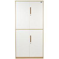 Armoire haute 4 portes battantes - Manutan Expert - Image 2