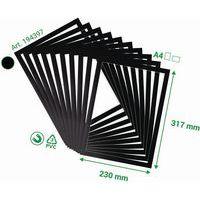 Lot de 10 Cadre d'affichage Magneto PRO Memo noir thumbnail image 5
