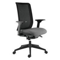 Fauteuil de bureau Max dossier résille noire thumbnail image 5