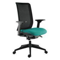 Fauteuil de bureau Max dossier résille noire thumbnail image 4