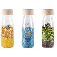 Lot 3 bouteilles sensorielles spy nature