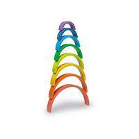 Blocs construction bois arc-en-ciel - Image 4