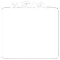 Mur liberté Décor Savane émaillé blanc Fixation magnétique Ulmann