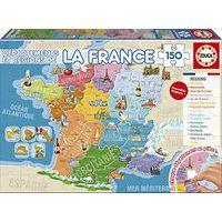 Puzzle régions et départements de France - Educa