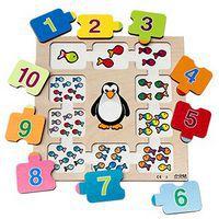 Puzzle 10 petits poissons - Image principale