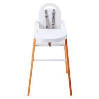 Chaise haute fixe LILI Hybride Blanc thumbnail image 4
