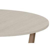 Table basse Zélos Ø 80 cm 2 plateaux hêtre/chêne clair thumbnail image 3