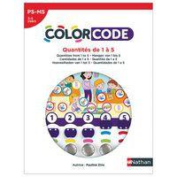 Colorcode - quantités de 1 à 5 -Nathan