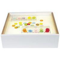 Lot de 2 accessoires table lumineuse-boîtes de tri translucides -Nathan - Image 2