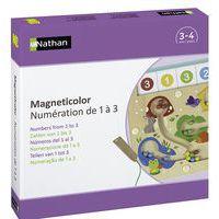 Magneticolor - numération de 1 à 3-Nathan