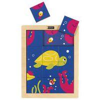 Petit puzzle magique - la tortue et la pieuvre-Nathan