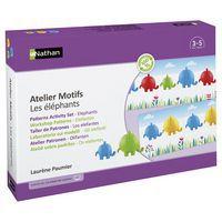 ATELIER MOTIFS - LES ÉLÉPHANTS - EV 6 ENFANTS - NATHAN