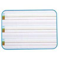 Lot de 2 ardoises blanches lignées magnétiques - Image principale