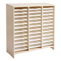 Meuble haut 36 plateaux - Nathan