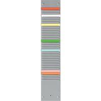Lot de 10 Bandes pour planning à fiches T, Indice 4, 32 fentes thumbnail image 3