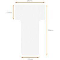 Lot de 500 Fiches T Nobo, Indice 1, blanches thumbnail image 2