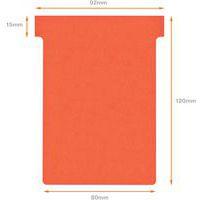 Lot de 100 Fiches T Nobo Indice 3 rouges - Image 3