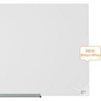 Tableau en verre Nobo - format 993 x 559 mm - blanc - Nobo thumbnail image 3