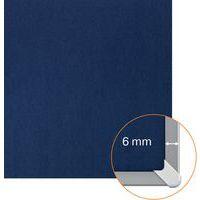 Tableau d'affichage en feutre  - 1200x900 mm - bleu  -  Nobo thumbnail image 2