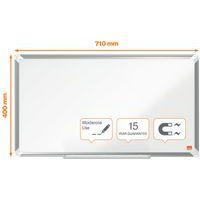Tableau blanc acier laqué Nano Clean -32 " - Nobo thumbnail image 5