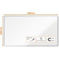 Tableau blanc - acier laqué Nano Clean -  85"  - Nobo thumbnail image 3