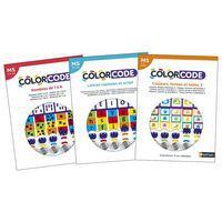 LOT DE 3 FICHIERS COLORCODE MS - NATHAN