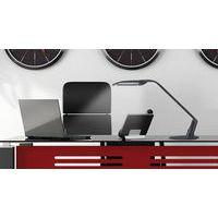 Lampe Duo Led noire sur socle prise europe thumbnail image 6