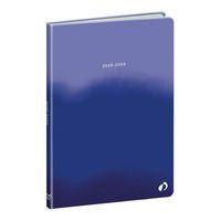 Agenda 15x21 cm atmosphere bleu 12 mois d'août à juillet - Quo Vadis