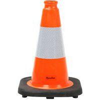 Cône de balisage avec 1  bande réfléchissante - Image 5