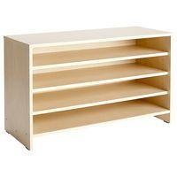 Meuble d'activités à étagères bouleau MobiNathan - Image principale