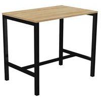 Table haute Astro 120 x 80 cm pied métal