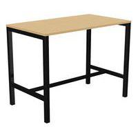 Table haute Astro 140 x 80 cm pied métal